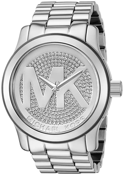 michael kors grey watch|silver mk watch.